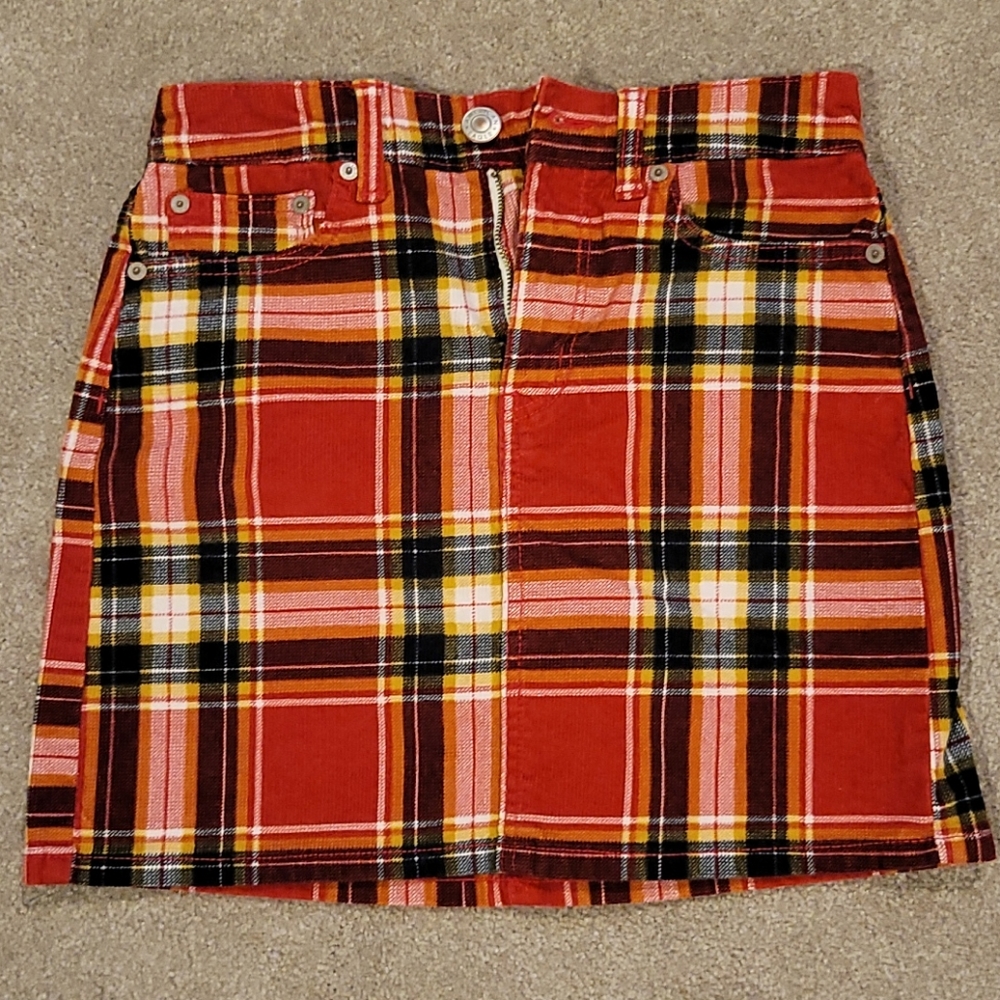 American Eagle Plaid Skirt